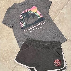 Gently used Abercrombie kids set size 5-6